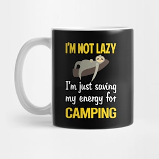 Funny Lazy Camping Camp Camper Mug